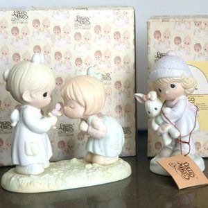 🧸 SALe PRECIOUS MOMENTS ,Good Friends Are Forever 1989 & 1992.Lot of Two,